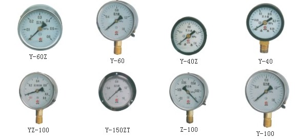 Y系列一般压力表